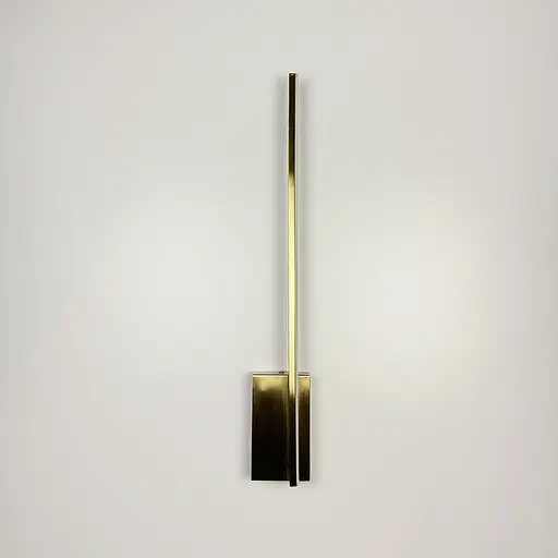 Бра Line F у латунному корпусі із лінзами по лівій стороні 60 см Арт. WJ 011/600 R AB - фото 1