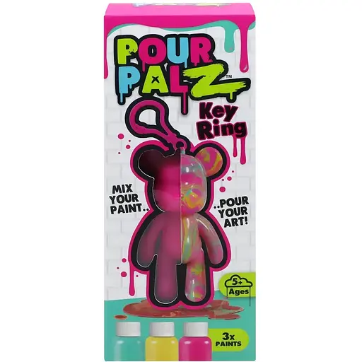 Набір для творчості ToyMonster Флюїд Арт Брелок Ведмедик S3 (GS-G88822) - фото 6