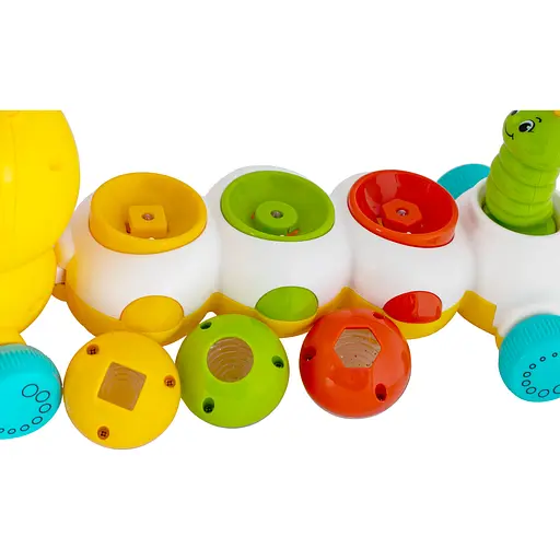 Іграшка музична Baby Team Повзунчик (8659_жовтий) - фото 3