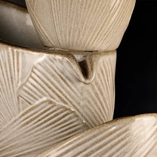 Фонтан Engard декоративний керамічний 71.5 x 41 х 25 см білий - фото 7