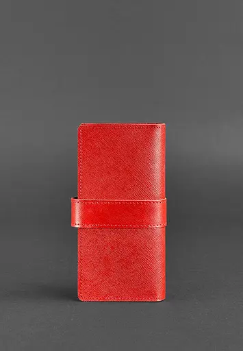 Шкіряне портмоне 3.1 червоне Saffiano - фото 5