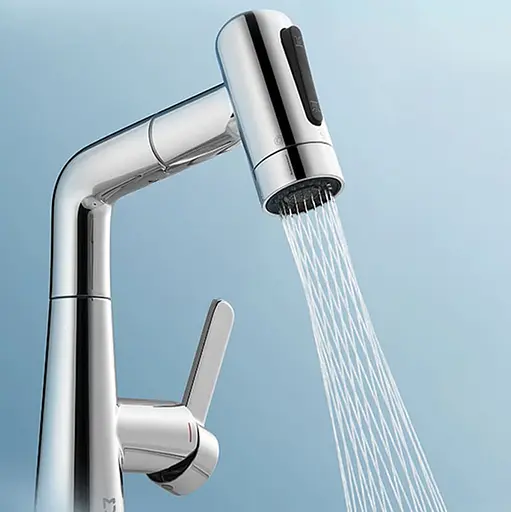 Висувний змішувач для раковини Xiaomi MiJia Pull-out Basin Faucet S1 (MJCLSMPLT01DB) - фото 2