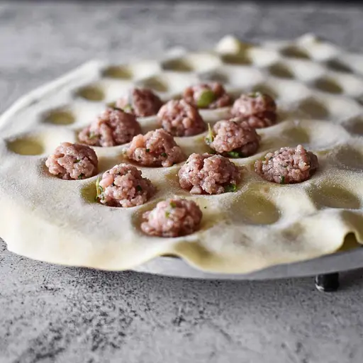 Металева пельменниця (форма для приготування пельменів) ХЭАЗ, ХЕАЗ 81734 - фото 9