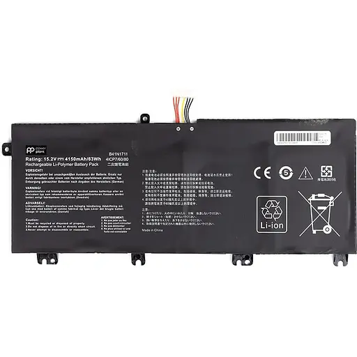 Акумулятор PowerPlant для ноутбуків ASUS ROG Strix GL503VM (B41N1711) 15.2V 4150mAh