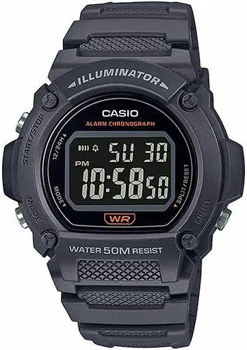 Годинник наручних чоловічий Casio W-219H-8B