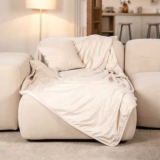 Плед-покрывало двухстороннее Sonex Aspen 220х240 см бежевое (SO102547) - фото 2