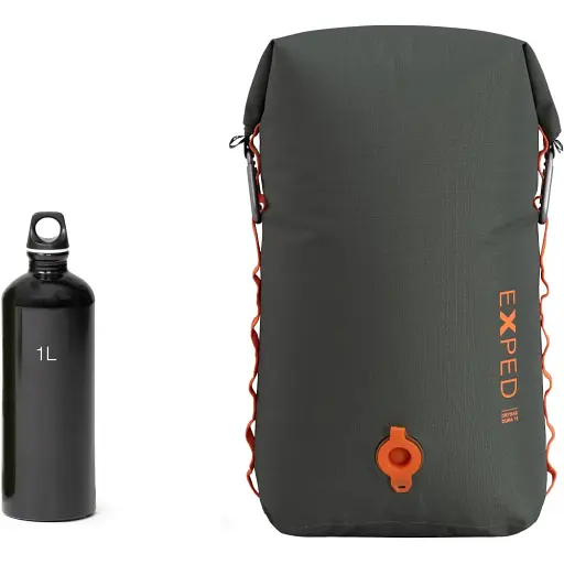 Гермомішок Exped Drybag Dura 15 сірий - фото 2