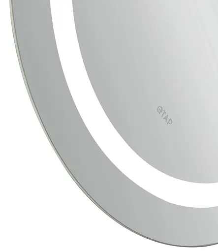 Дзеркало Qtap Gemini (GE1) овальне з LED-підсвічуванням Touch QT2578R6080 - фото 7