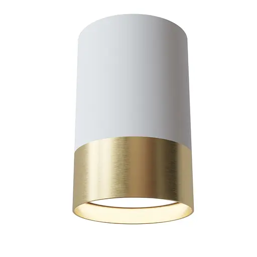 Точковий спот BP Black/White Gold NEW PikArt арт. 27998 Золотий/білий - фото 1