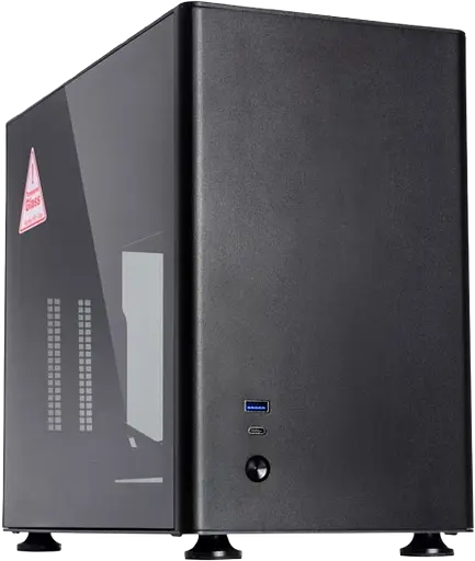 Корпус QUBE A4 Aluminum Black (QBA4I_WBNU3)