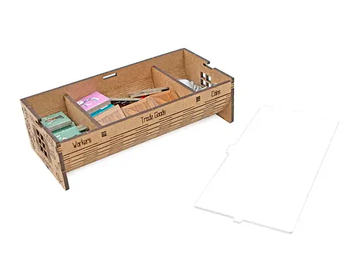 Органайзер Tower Rex Замки Бургундії Ювілейне видання + доповнення The Castles of Burgundy 20th Anniversary Edition + Expansions (5664) - фото 7