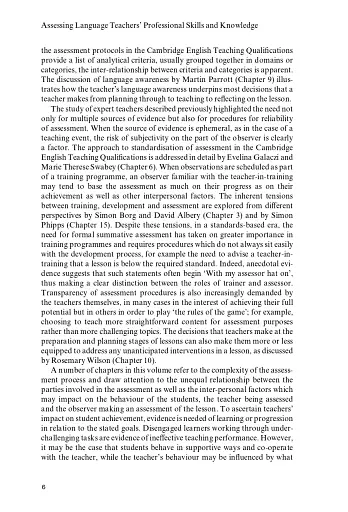 Assessing Language Teachers' Professional Skills and Knowledge - фото 5