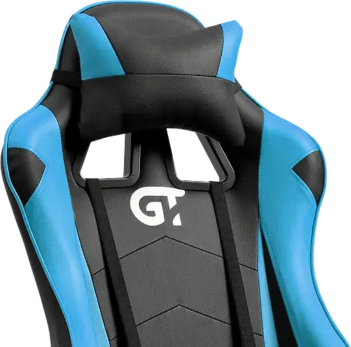 Геймерское детское кресло GT Racer черное с синим (X-5934-B Kids Black/Blue) - фото 10
