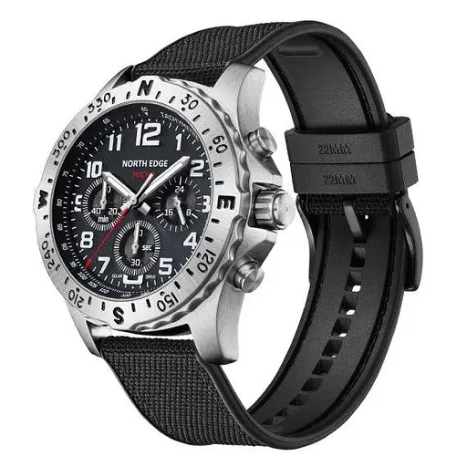 Мужские водостойкие наручные часы North Edge Profi - фото 3