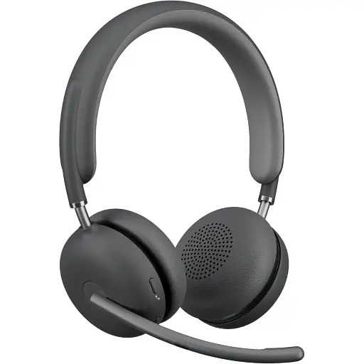 Bluetooth-гарнитура Logitech Zone Wireless 2 Graphite Teams version native Bluetooth (981-001436) - фото 2