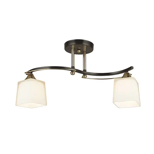 Люстра стельова Sirius B N4474/2 на 2 плафони