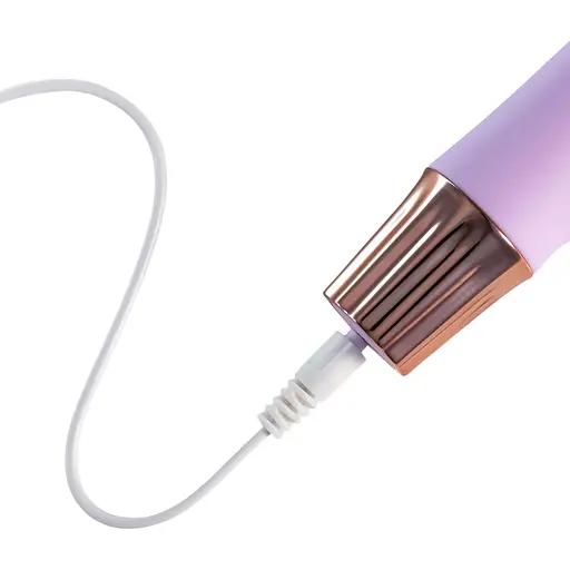 Міні-вібратор Crushious Mellow Waves лавандовий 11 х 2.6 см - фото 5