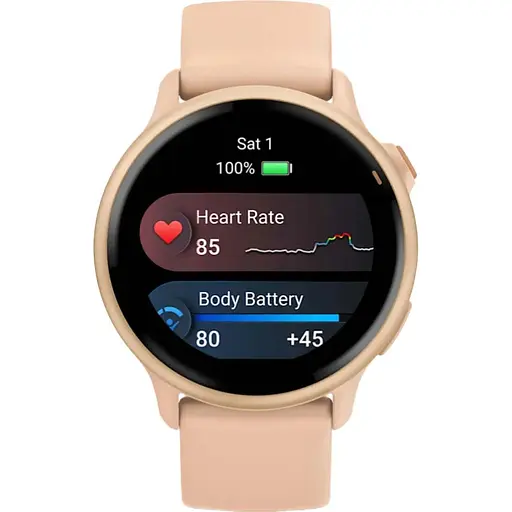 Смарт-годинник Garmin Vivoactive 6 Metallic Pink Dawn with Pink Dawn Band (010-02985-03) - фото 5