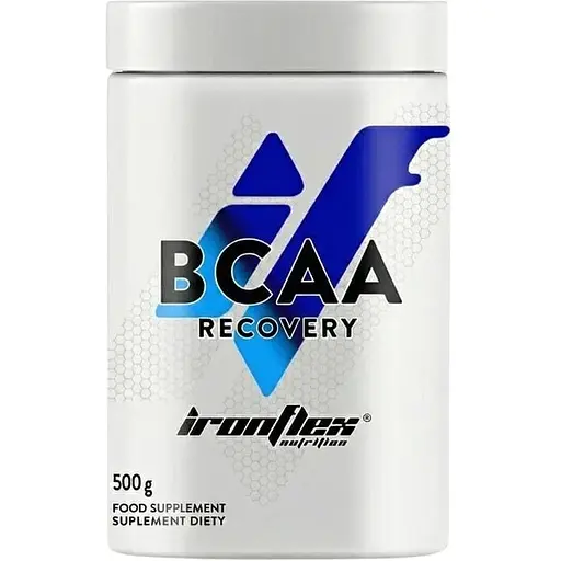 Амінокислота BCAA IronFlex BCAA Recovery 500 г Яблуко - фото 1