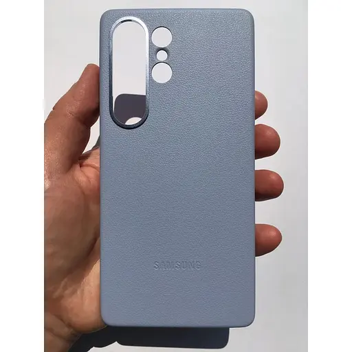 Оригінальний протиударний шкіряний чохол Samsung Kindsuit Case для Galaxy S25 Ultra (6.9") Light Blue EF-VS938PLEGWW - фото 3