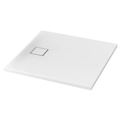 Душовий піддон Cersanit Tako Slim 90x90x4 см квадратний S204-022-PP білий - фото 1