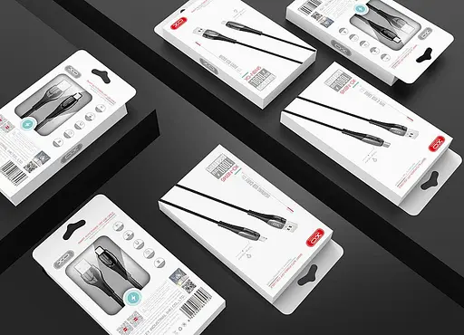 Кабель XO NB145 Smart Chipset Auto Power-off USB Cable for lightning Черный - фото 2