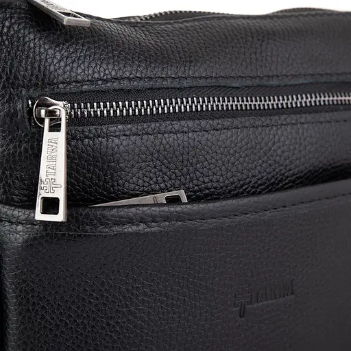 Чоловіча шкіряна сумка-месенджер TARWA 22х25.5х3.5 см sum0025410 - фото 5