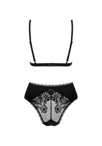 Боді Obsessive Maderris XL/2XL чорний - фото 6