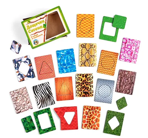 Дошки Сегена з візерунками 2 (Пір'я) Ubee ПСД086 - фото 3