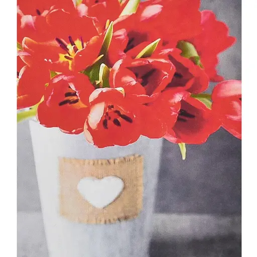 Алмазна мозаїка Червоні тюльпани Strateg HEG87051 30х40 см - фото 1