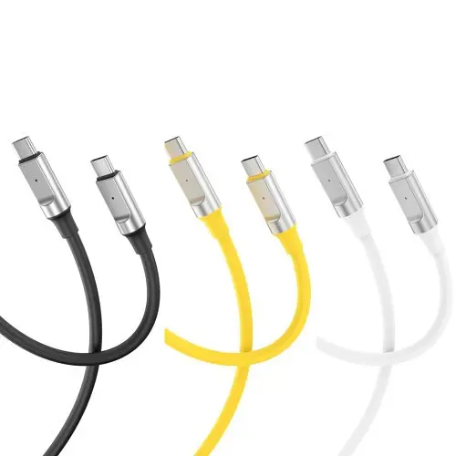 Кабель XO NB-Q252B PD 60W/1 м Type-C to Type-C Fast Charging Чорний - фото 1