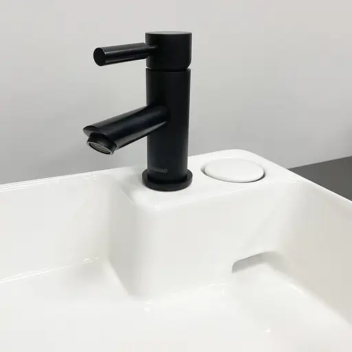 Умивальник VBI Altamura M white на пральну машинку VBI-016001, Білий - фото 4