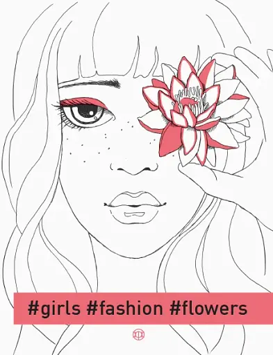 Книга #girls#fashion#flowers