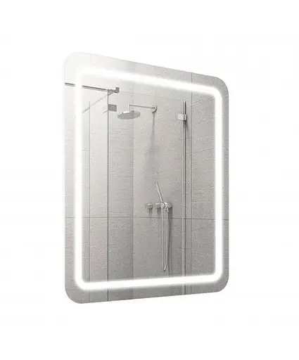 Дзеркало Мойдодир Tina 70х80 / 80х70 з LED-підсвіткою - фото 2