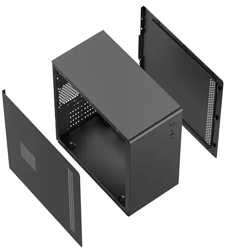 Корпус GameMax A200-BK-NP (A200-BK-NP) без блока питания - фото 9