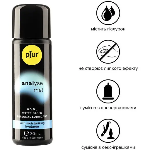 Анальна змазка Pjur Analyse me! Comfort water glide - фото 2