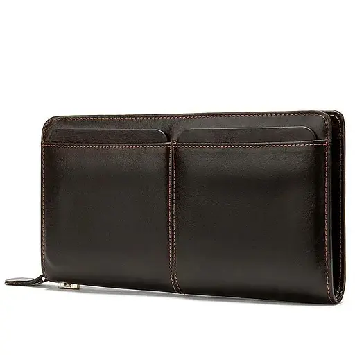 Мужской кожаный клатч Bexhill 21.5х11.5х3 см sum0028468 - фото 3