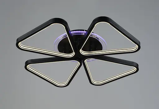 Люстра светодиодная акриловая Sirius B YH921/4 BK черная