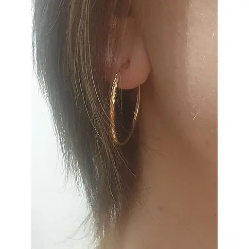 Золоті сережки Імперія золота з алмазною гранню. СБ014.19И - фото 3