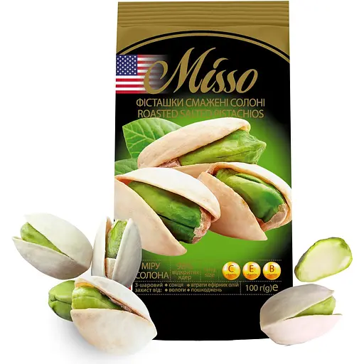 Фисташка жареная Misso соленая 100 г