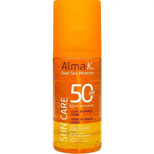 Спрей сонцезахисний для тіла Alma K SPF50 двофазний легкий 150 мл