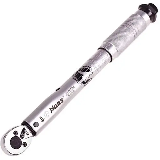 Динамометричний ключ Hans 1/4DR 5-25HM 275 мм 580 г (2170Nm) - фото 1