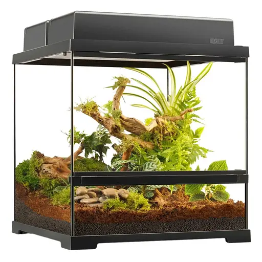 Террариум ExoTerra для экзотических животных Pro Terrarium стеклянный 45x45x45 см - фото 3