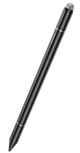 Стилус Hoco GM111 Cool dynamic series 3-in-1 passive universal capacitive pen черный - фото 2