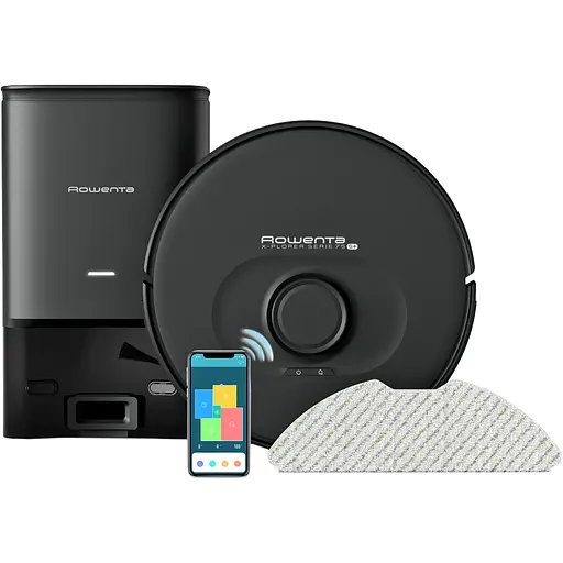 Робот-пилосос з вологим прибиранням Rowenta X-PLORER Serie 75 S+ RR8595WH - фото 3