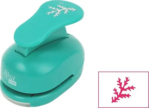 Фігурний діркопробивач Листочок №2 3,8см Rosa Talent - фото 1