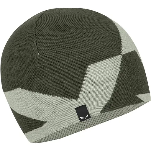 Шапка Salewa Pure Reversible AM Beanie Оливковый (1054-013.012.0844)