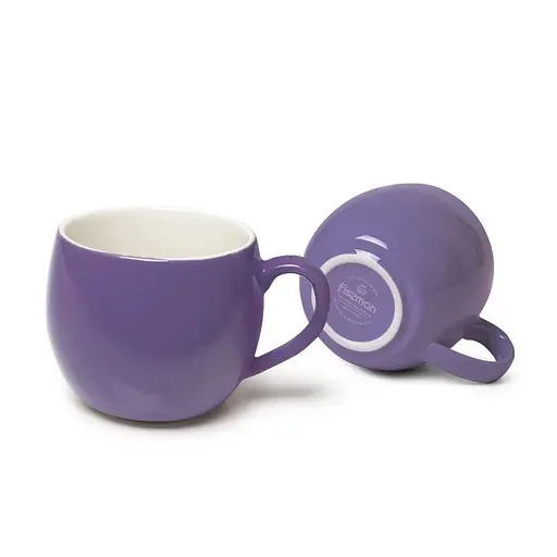 Чашка Fissman 2 шт. 320 мл лілова (9518) - фото 2