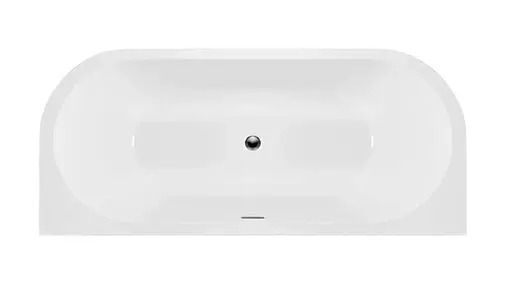 Ванна акрилова пристінна Rea Capr 150x75 whte REA-W9800 Білий - фото 3