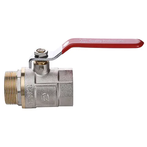 Кран кульовий прямий Q Professional 1 1/2″ ЗВ КР PN40 QP152 - фото 1